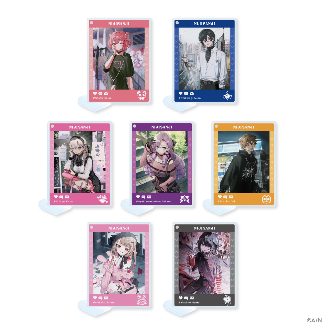 【FANCY TOXIC】両面アクリルキーホルダースタンド 壱百満天原サロメの公式画像