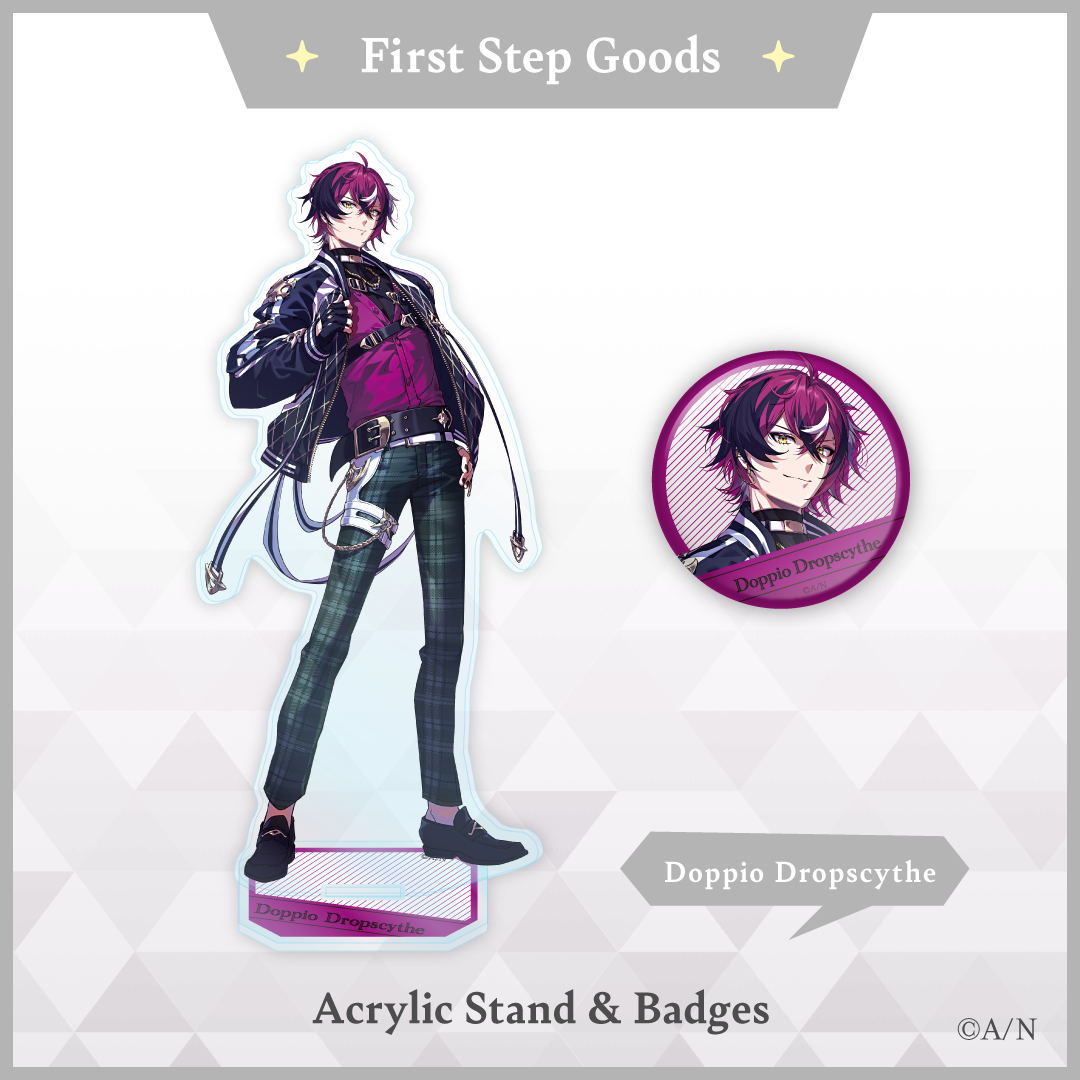 【First Step Goods】ドッピオ ドロップサイト 缶バッジの公式画像