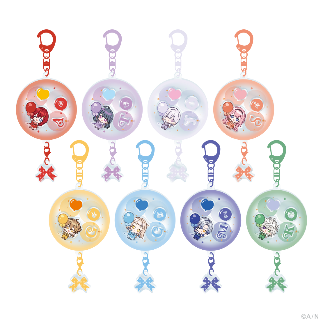 【ふわふわバルーン】シャカシャカアクリルキーホルダー 小清水透の公式画像