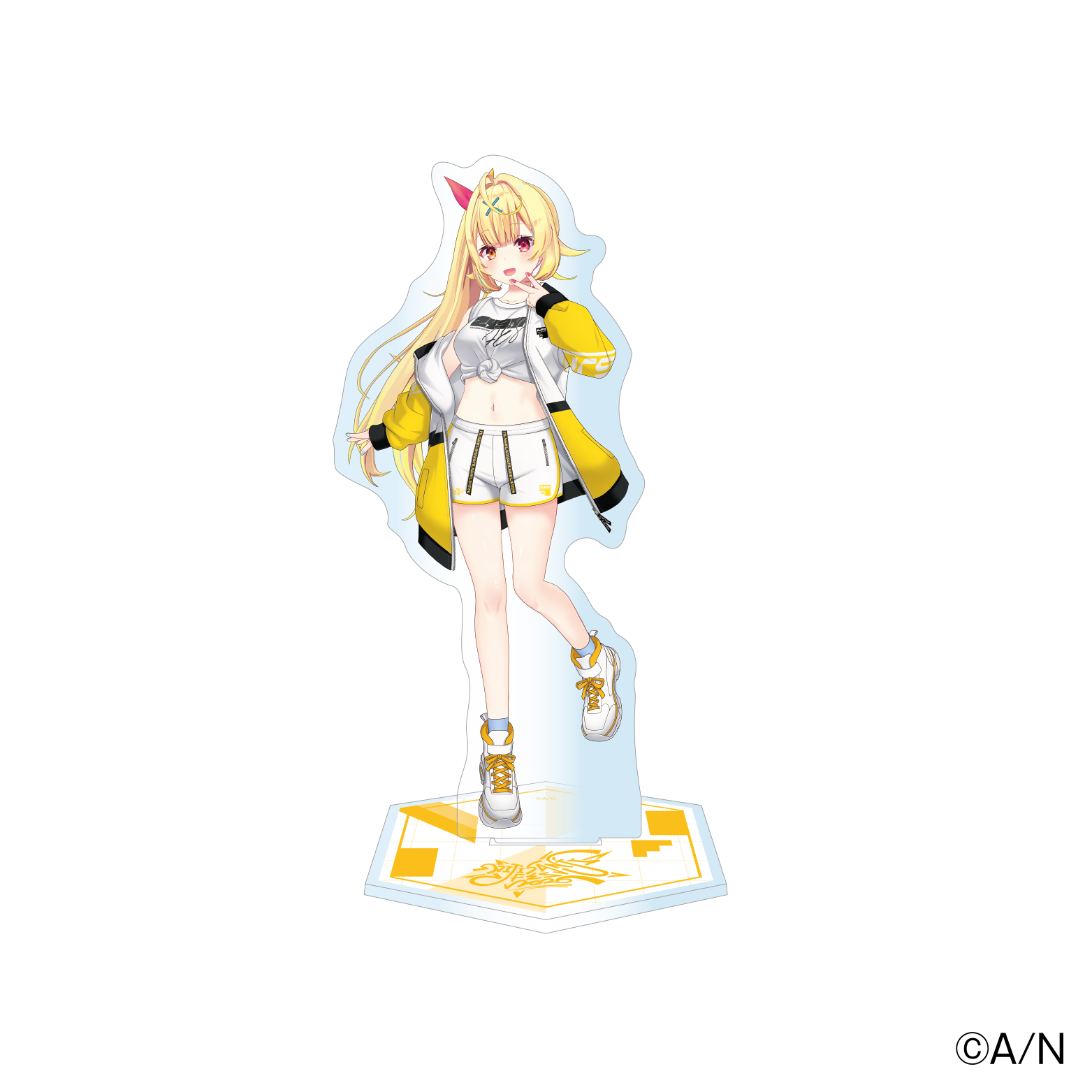 【にじフェス2026】クラスジャージアクリルスタンド イエロー