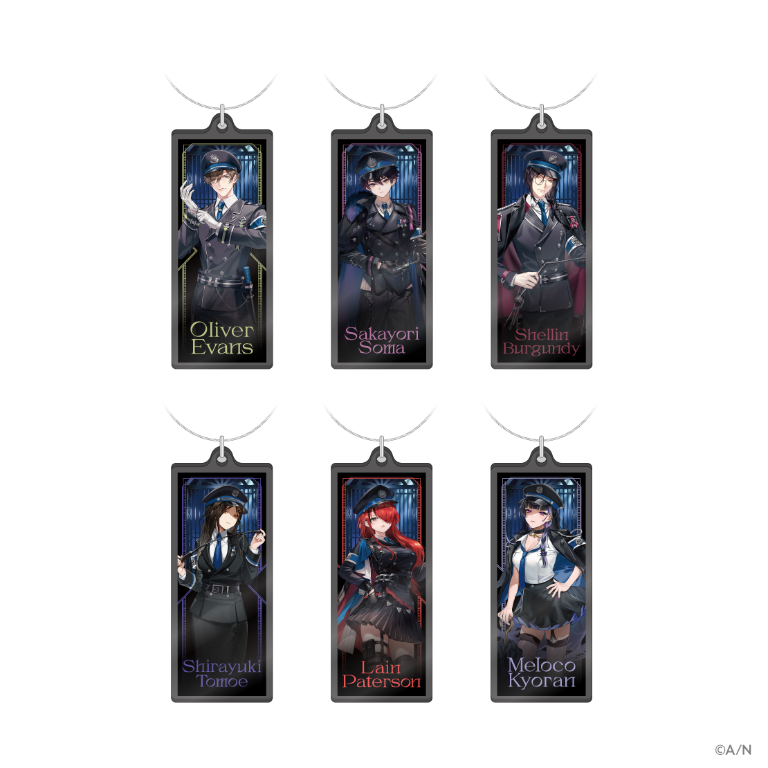 【にじさんじ監獄 -Prison guard-】ワイヤーアクリルキーホルダー シェリン・バーガンディの公式画像