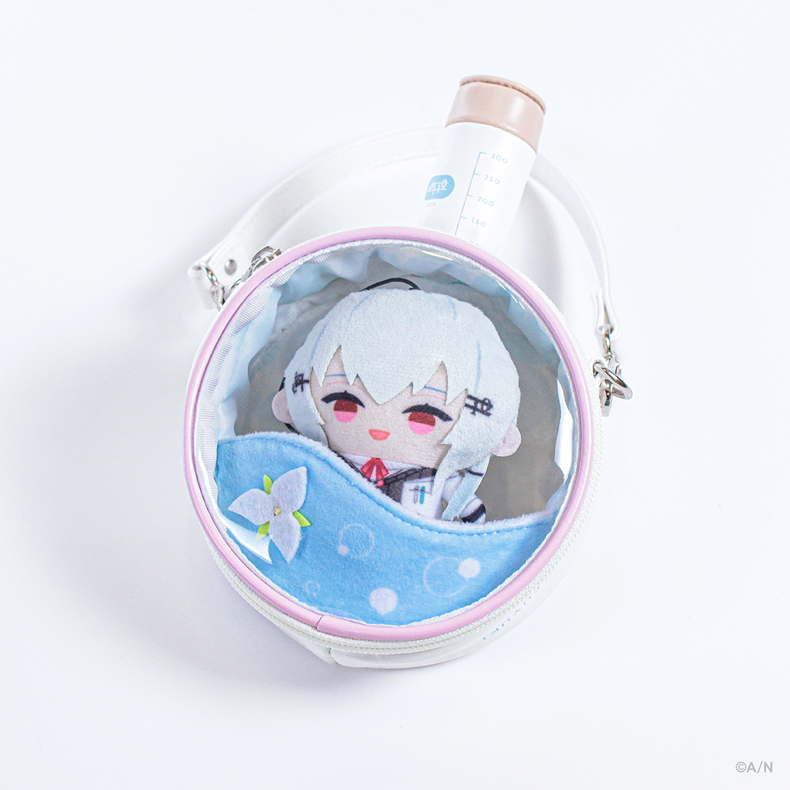 【SMC組 5th Anniversary】葉加瀬冬雪 フラスコ風にじぱぺポーチの商品画像