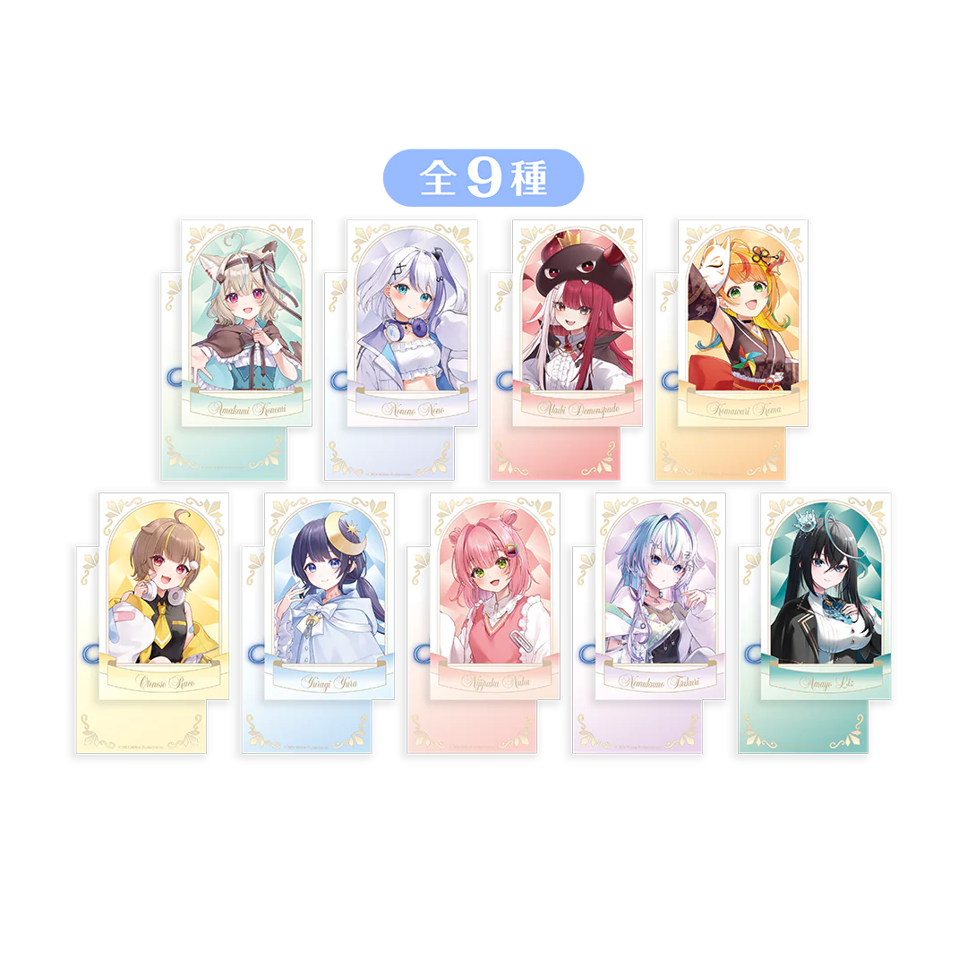 ミリプロ 3周年記念グッズ ランダムチェキ風カード