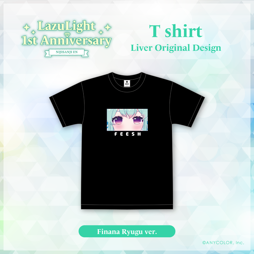 【LazuLight 1st Anniversary】Tシャツ フィナーナ 竜宮 Lサイズの公式画像
