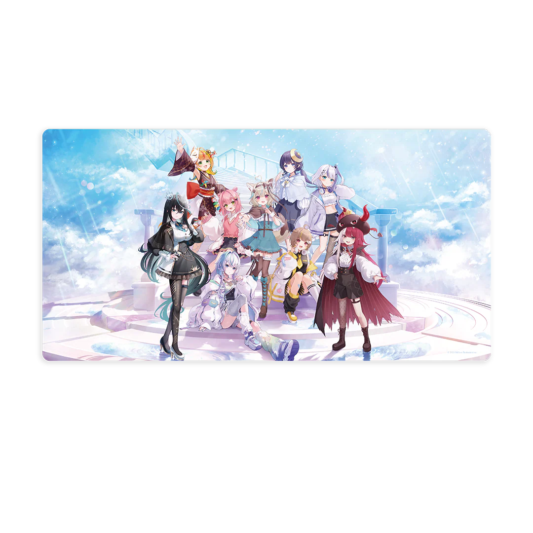 ミリプロ 3周年記念グッズ デスクマットの公式画像