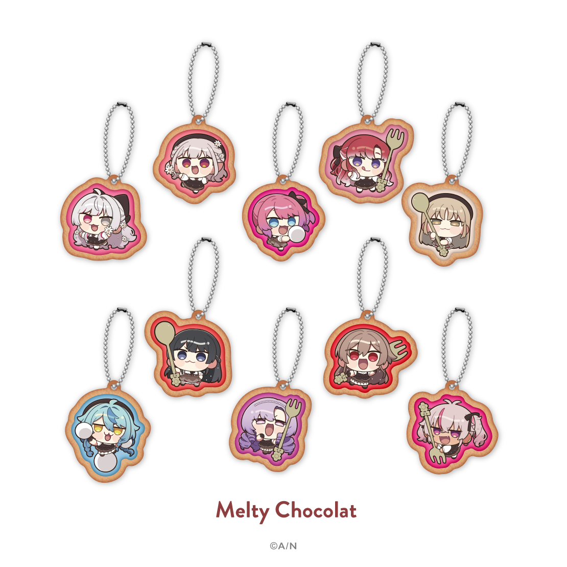【にじさんじ 8th】キーホルダー Melty Chocolat 【にじさんじ 8th】キーホルダー 石神のぞみの公式画像