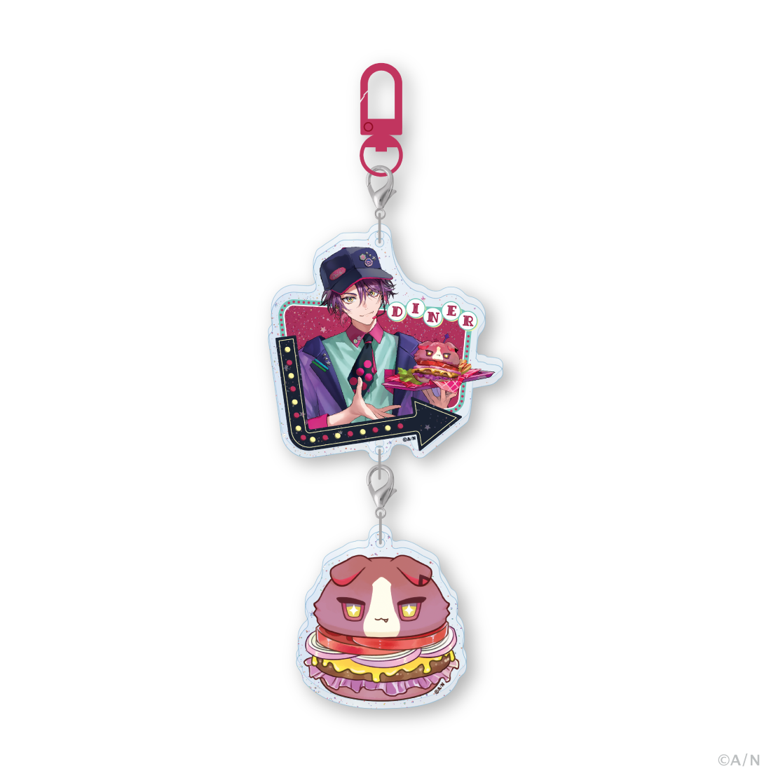【VOLTA Days × Diner】つながるアクリルキーホルダーの商品画像