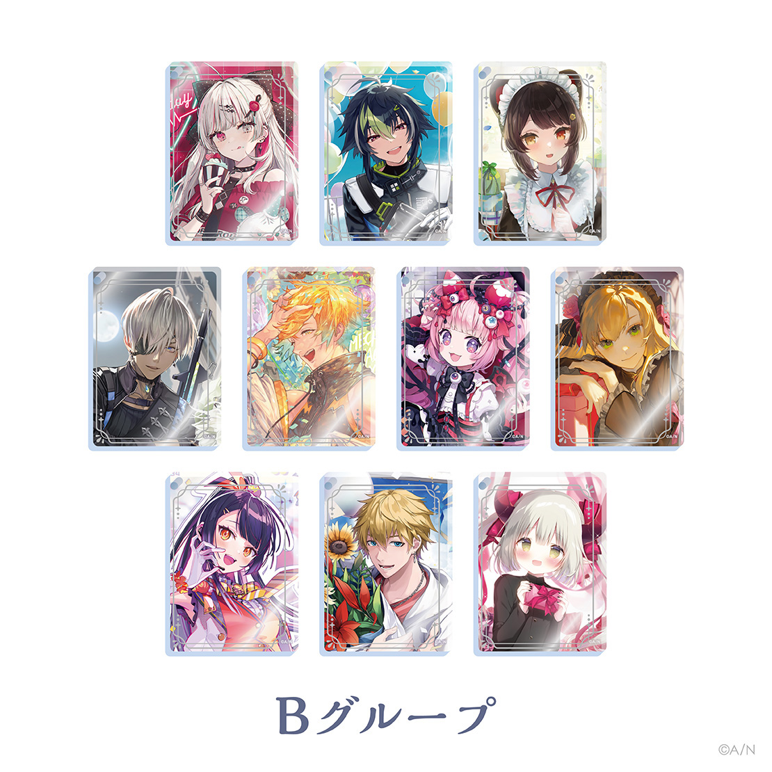【にじさんじ ノスタルジアコレクション】アクリルブロックキーホルダー Bグループ 【にじさんじ ノスタルジアコレクション】アクリルブロックキーホルダー 卯月コウ