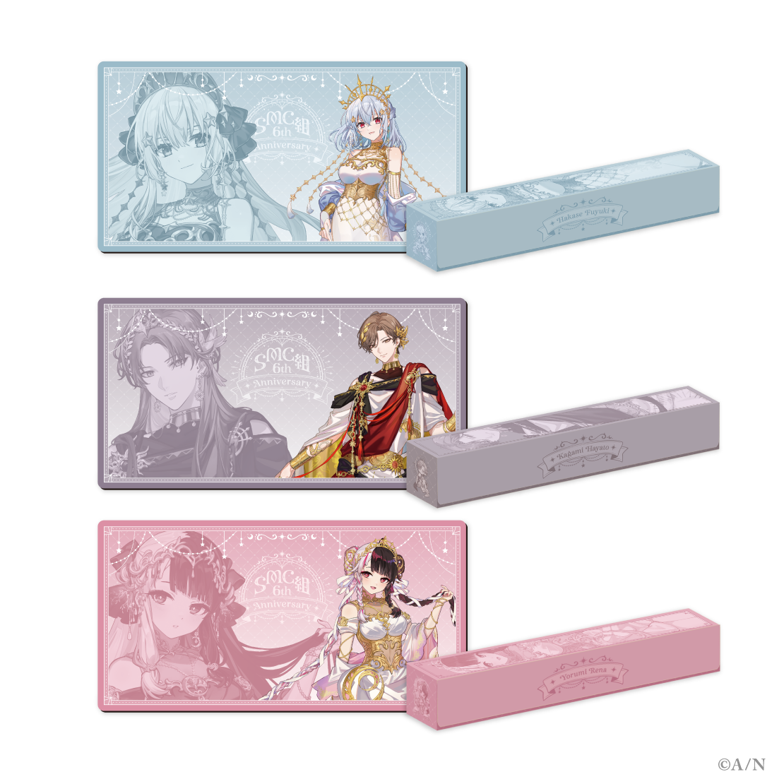【SMC組 6th Anniversary】ケース付きラバーマット 夜見れな