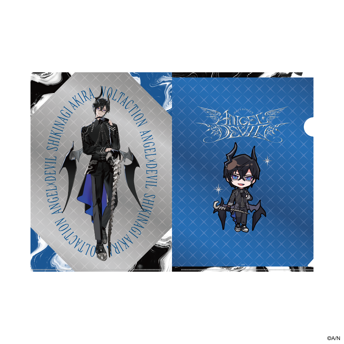 【VOLTACTION Angel×Devil】メタリッククリアファイルの商品画像