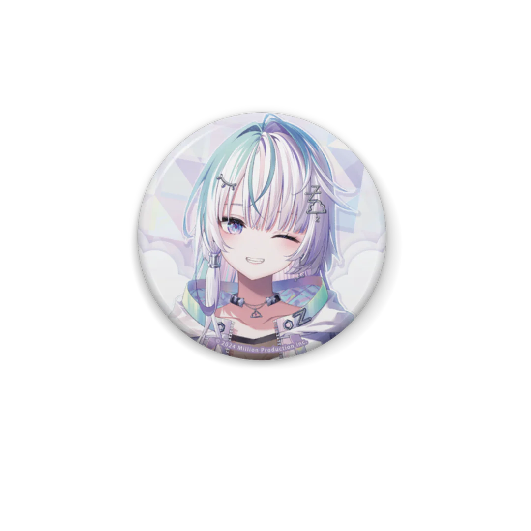 眠雲ツクリ デビュー記念 缶バッジA