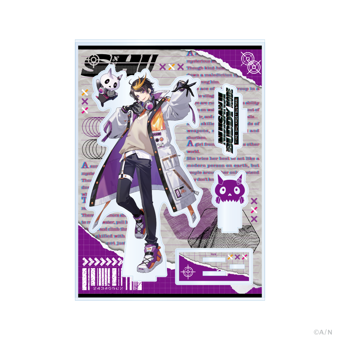 【NIJISANJI Buddy Mode Type:Shu, Kagetsu & Nari】アクリルスタンドの商品画像