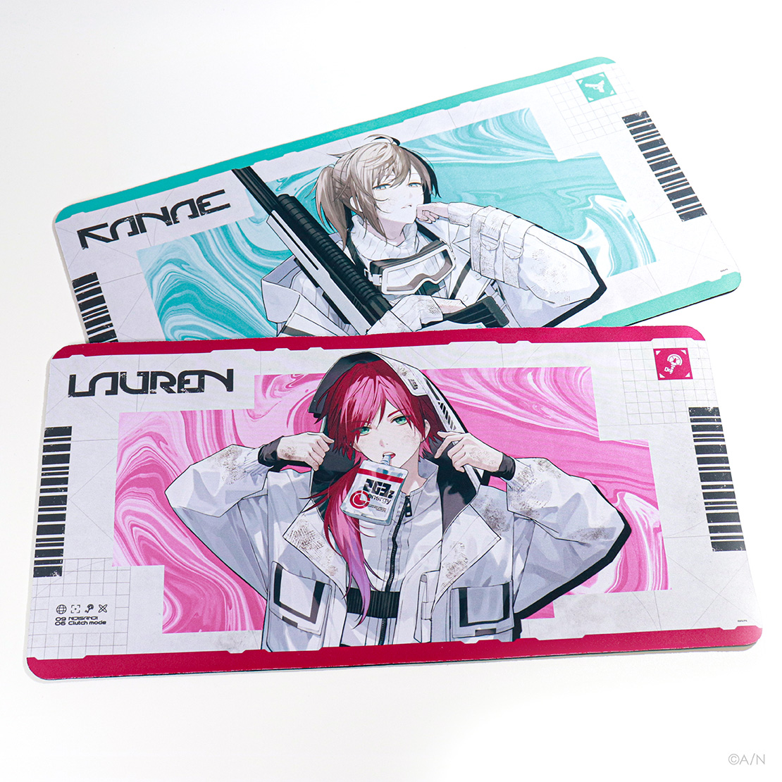 【NIJISANJI Clutch Mode Type:Kanae & Lauren】大判ラバーマットの商品画像