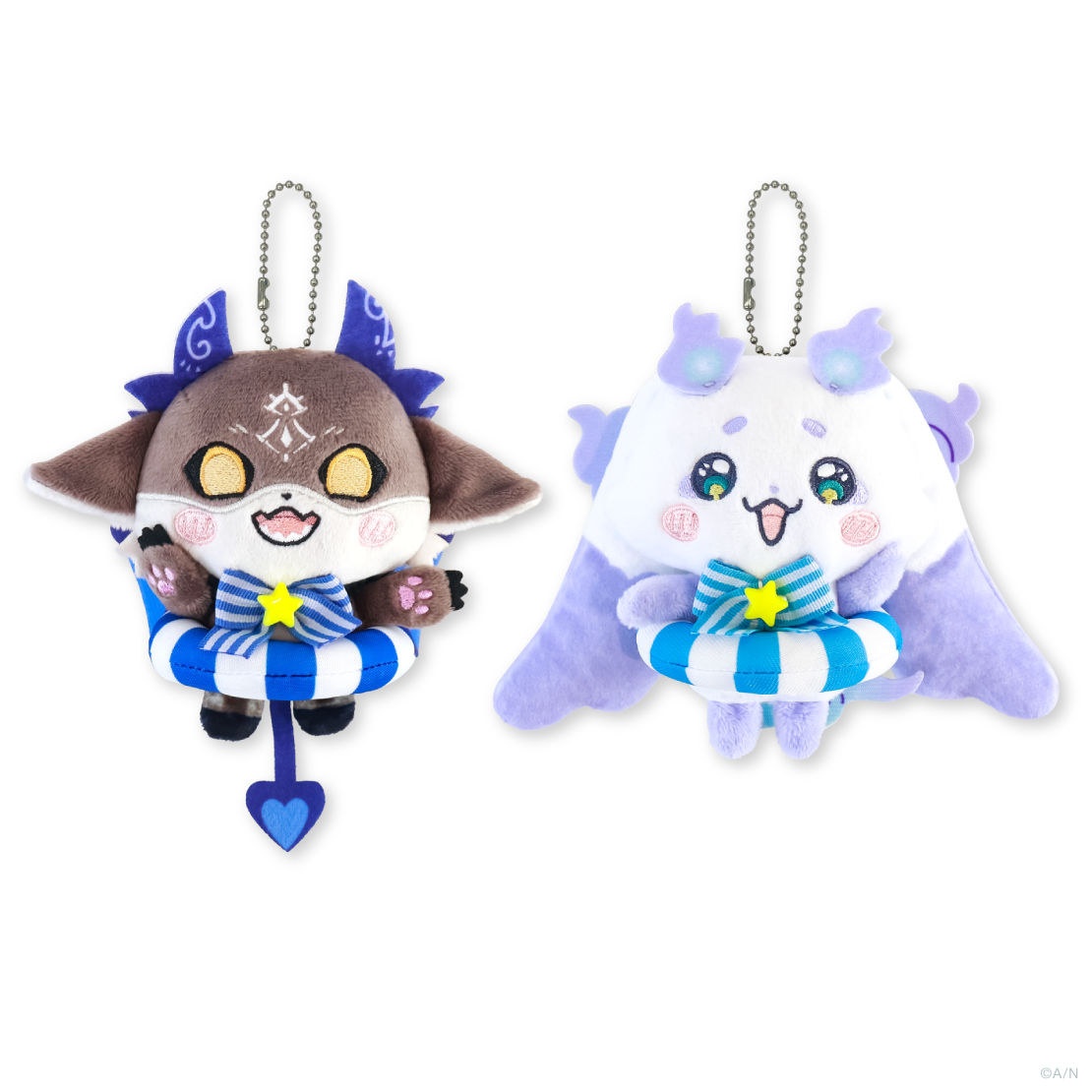 【でびるんSummer】ぬいぐるみマスコット うきわ ルンルンの公式画像