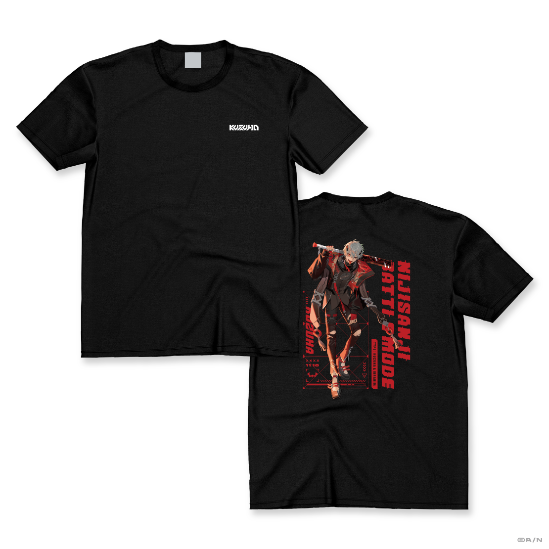 【NIJISANJI Battle Mode Type:Kuzuha&Ibrahim】オーバーサイズTシャツの商品画像