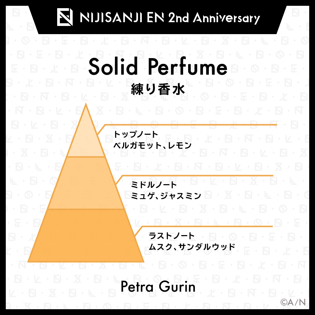 【NIJISANJI EN 2nd Anniversary】練り香水(OBSYDIA)の商品画像