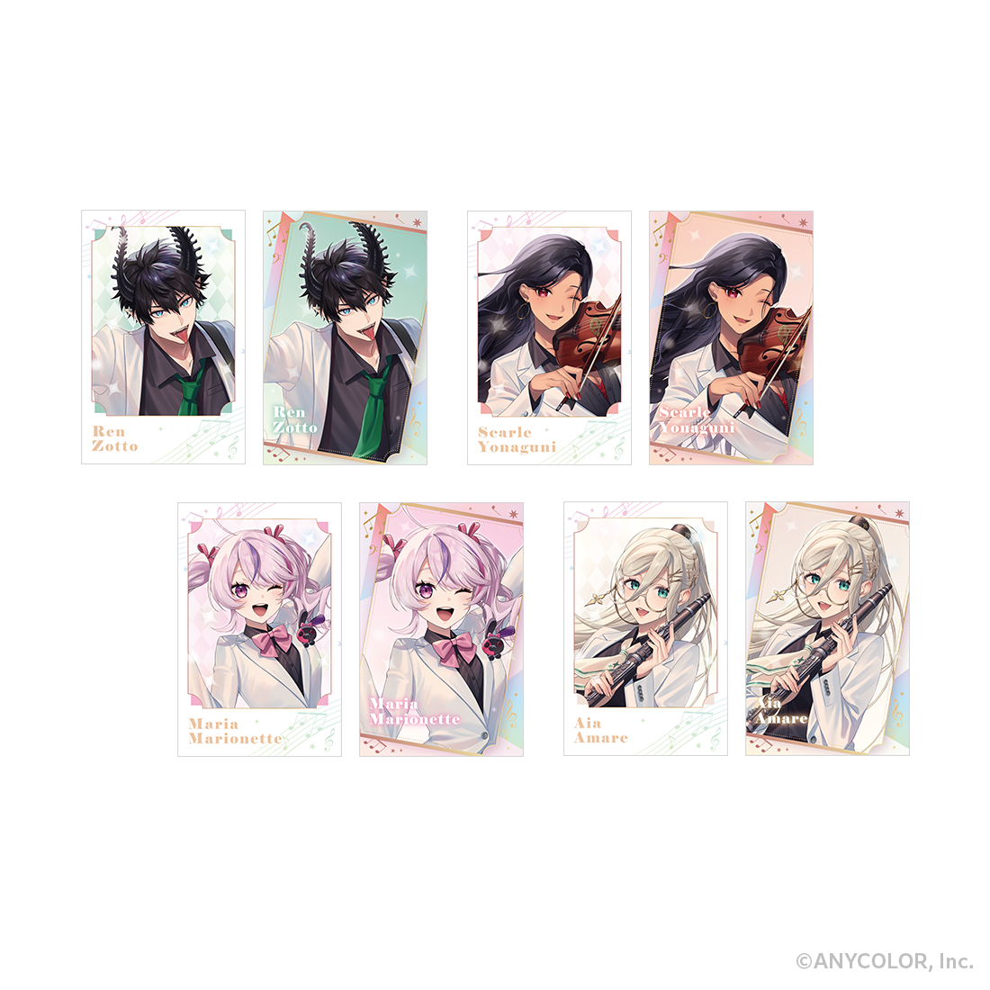 【ILUNA 3rd Anniversary】フォト風カード2枚セット レン ゾットの公式画像