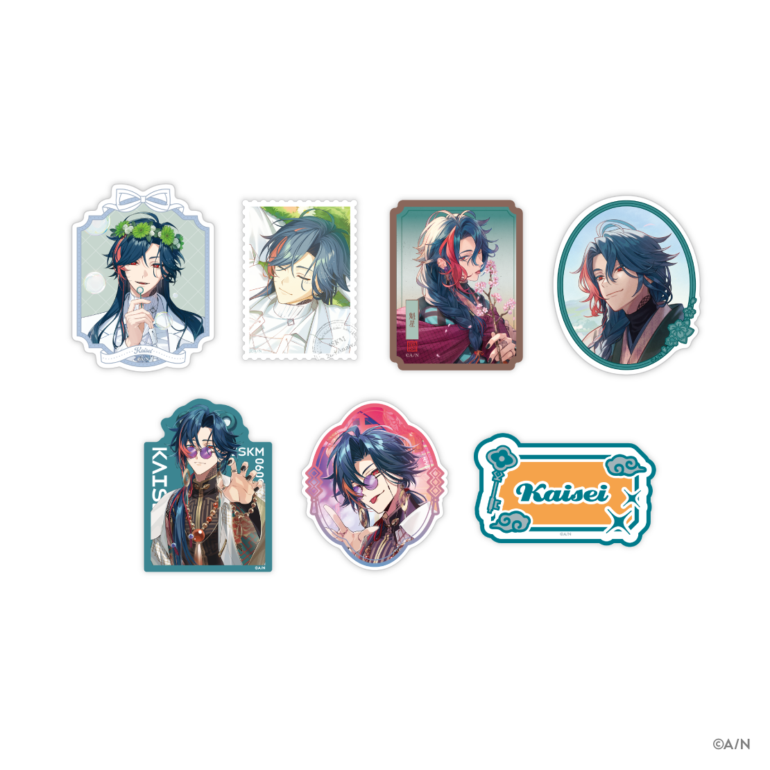 【3SKM 2nd Anniversary】ステッカーセットの商品画像
