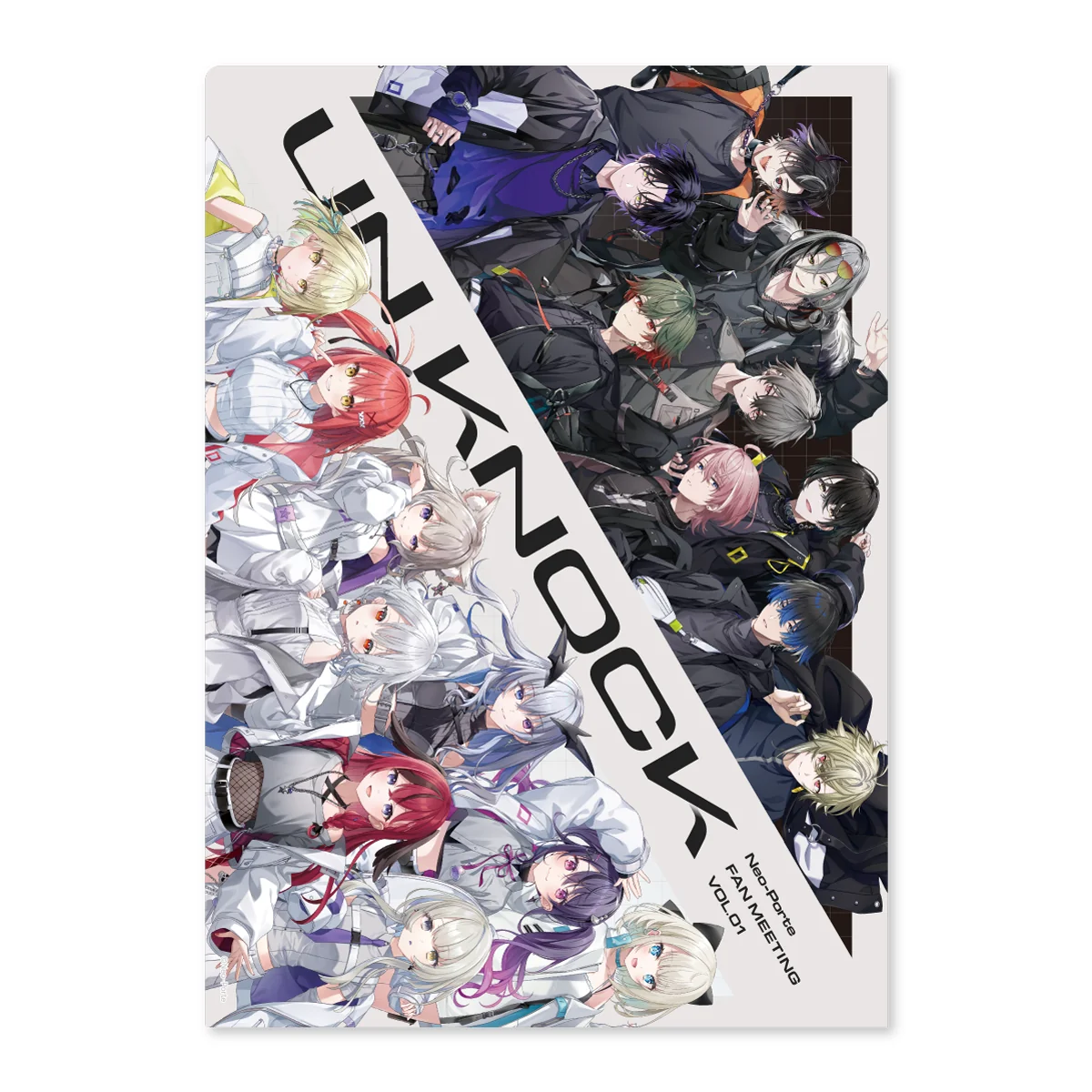 【UN KNOCK】クリアファイルの商品画像