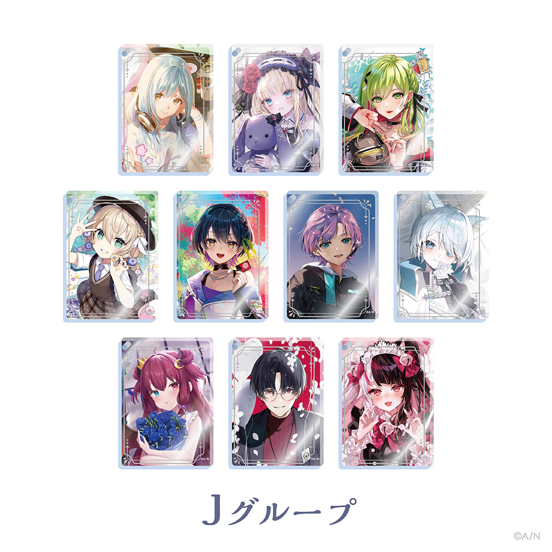 【にじさんじ ノスタルジアコレクション】アクリルブロックキーホルダー Jグループ 【にじさんじ ノスタルジアコレクション】アクリルブロックキーホルダー 雪城眞尋の公式画像
