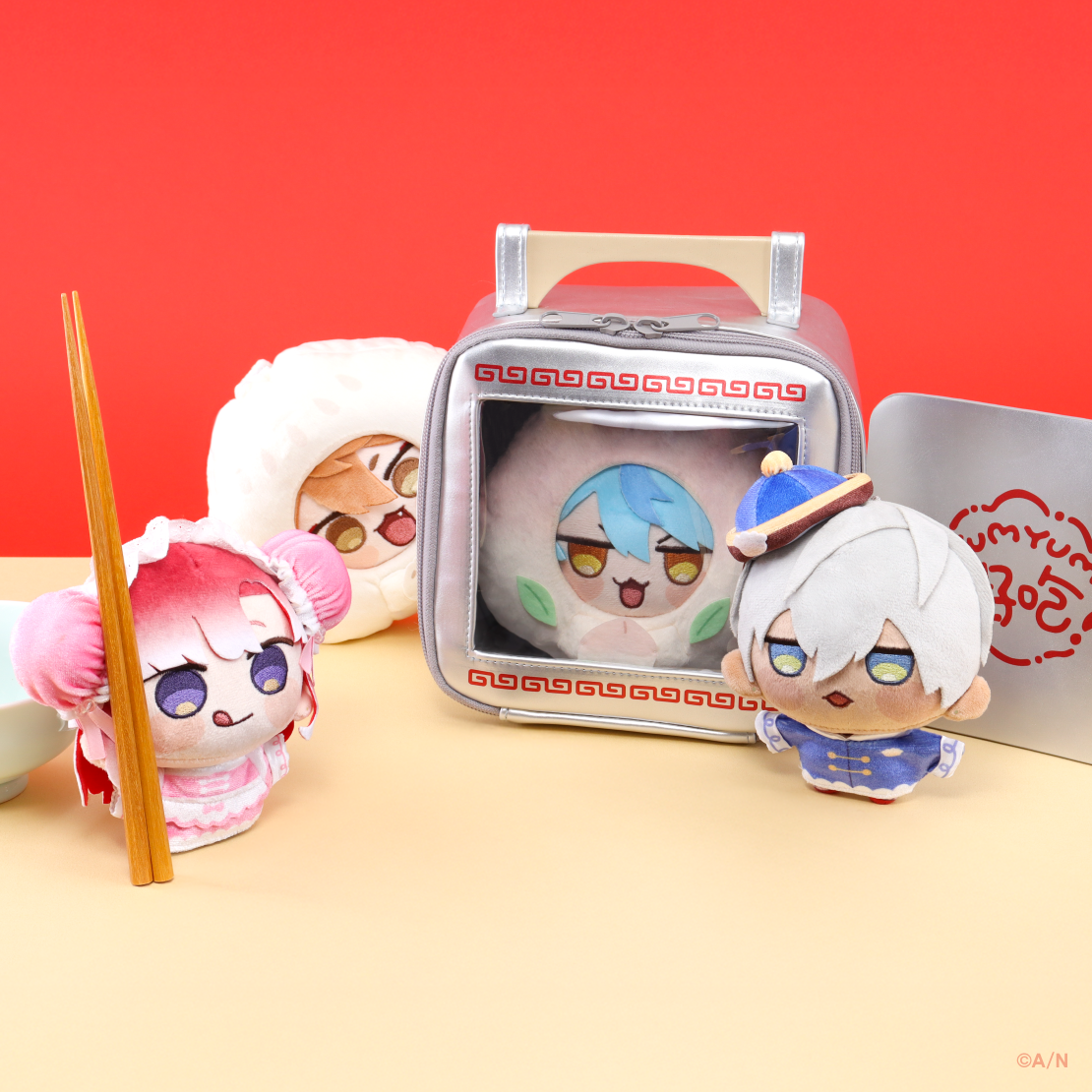 【YumYum! for にじまるっと】ぬいポーチの商品画像