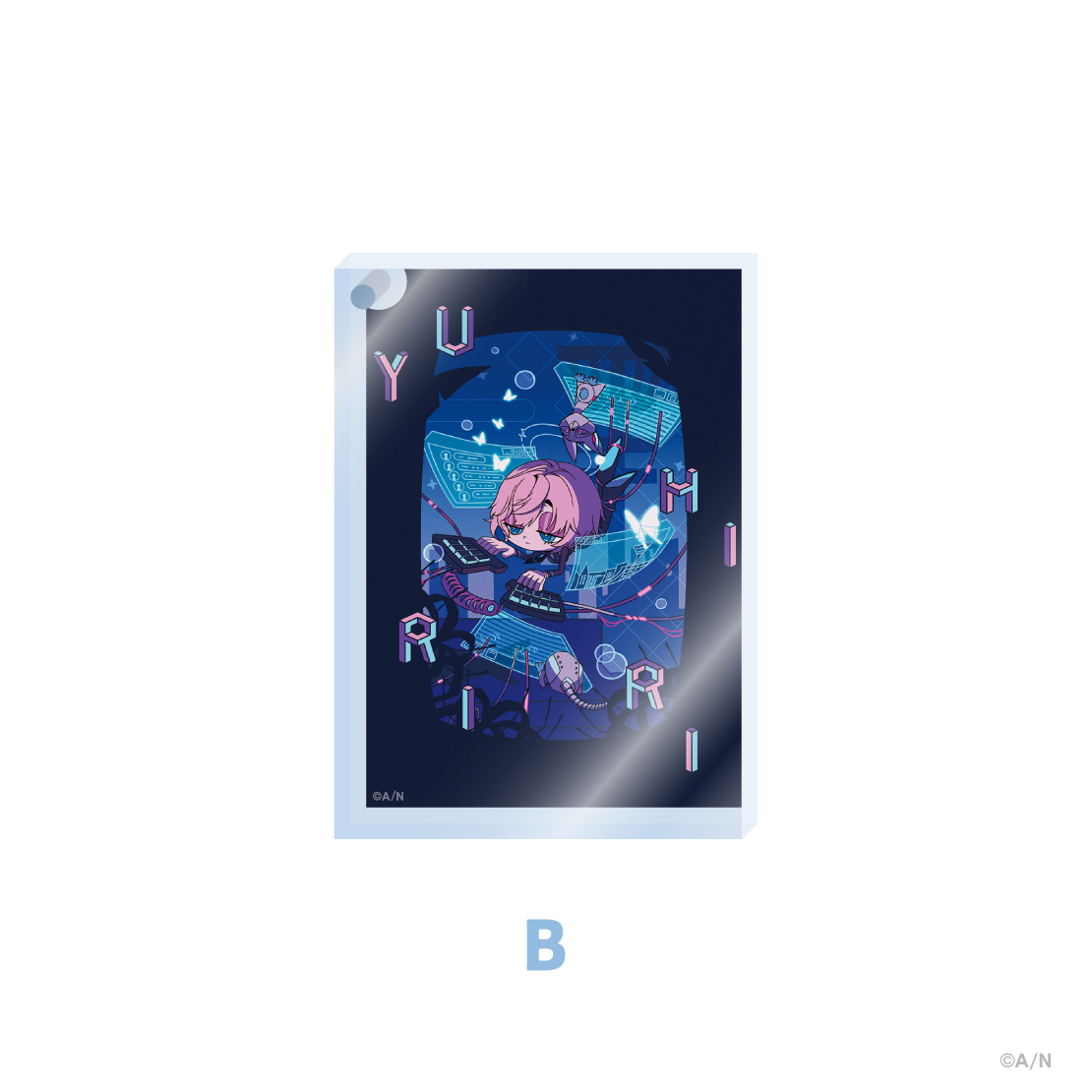 【オリジナルグッズ】アクブロキーホルダー【夕陽リリ 8th Anniversary】の商品画像