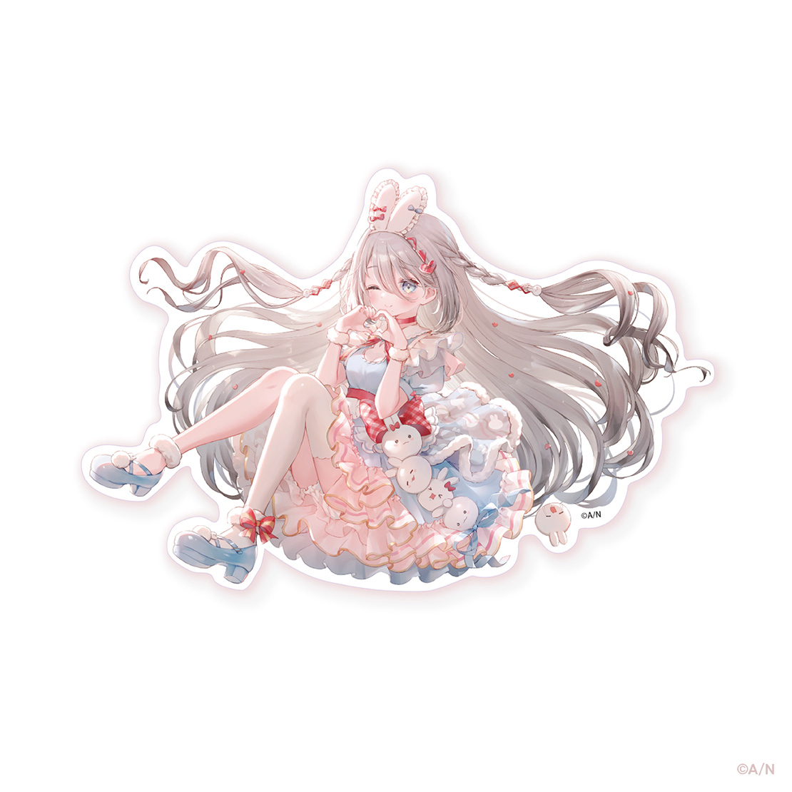 【オリジナルグッズ】ソフィア・ヴァレンタイン うさみみメイドver. ステッカーの公式画像