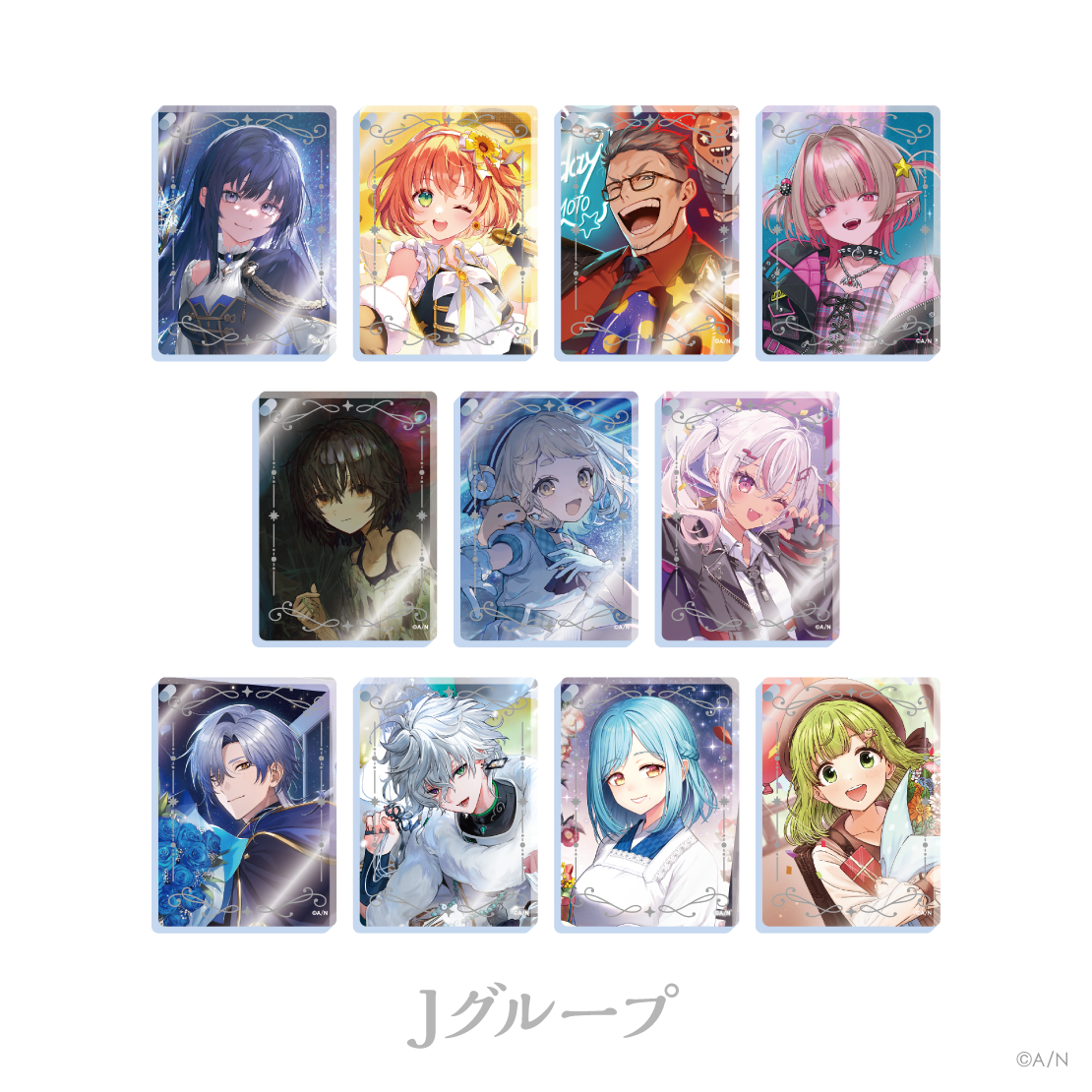 【にじさんじ ノスタルジアコレクション2026】アクリルブロックキーホルダー Jグループ 【にじさんじ ノスタルジアコレクション2026】アクリルブロックキーホルダー 森中花咲