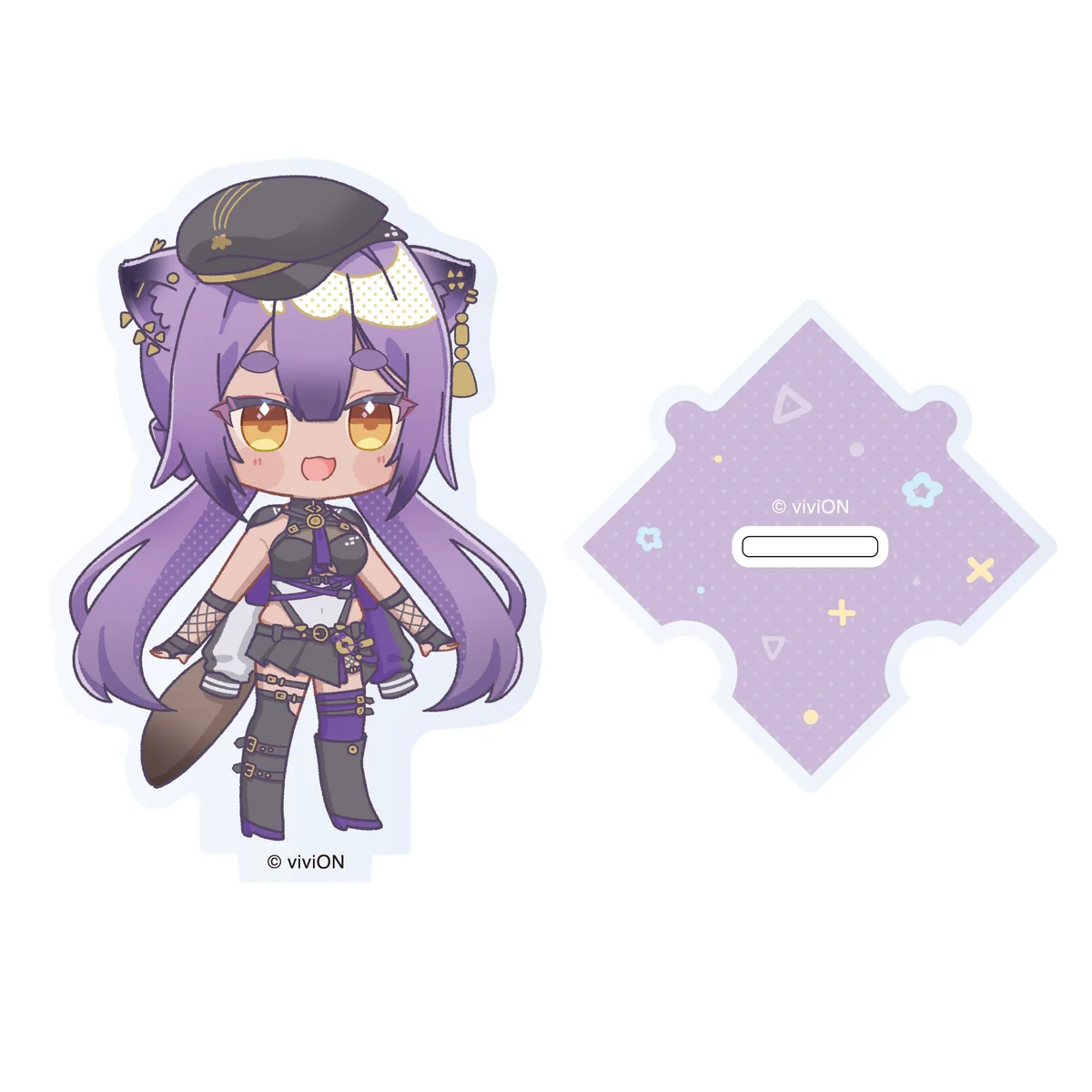 あおぎり高校 ぽぷらーと ミニアクリルスタンド 八十科むじなの商品画像