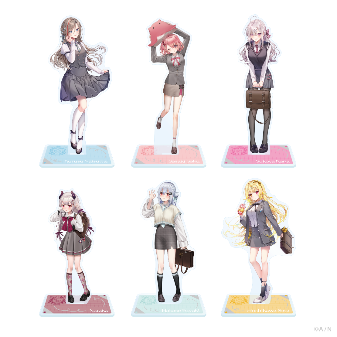 【にじさんじ ステーショナリー】アクリルスタンド 来栖夏芽の公式画像