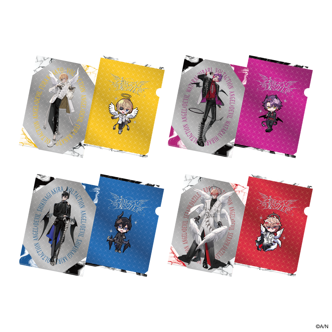 【VOLTACTION Angel×Devil】メタリッククリアファイル 【VOLTACTION Angel×Devil】メタリッククリアファイル 風楽奏斗の公式画像