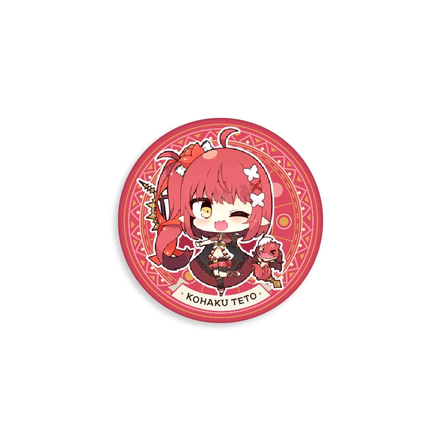 【心白てと】二期生デビュー記念 缶バッジ