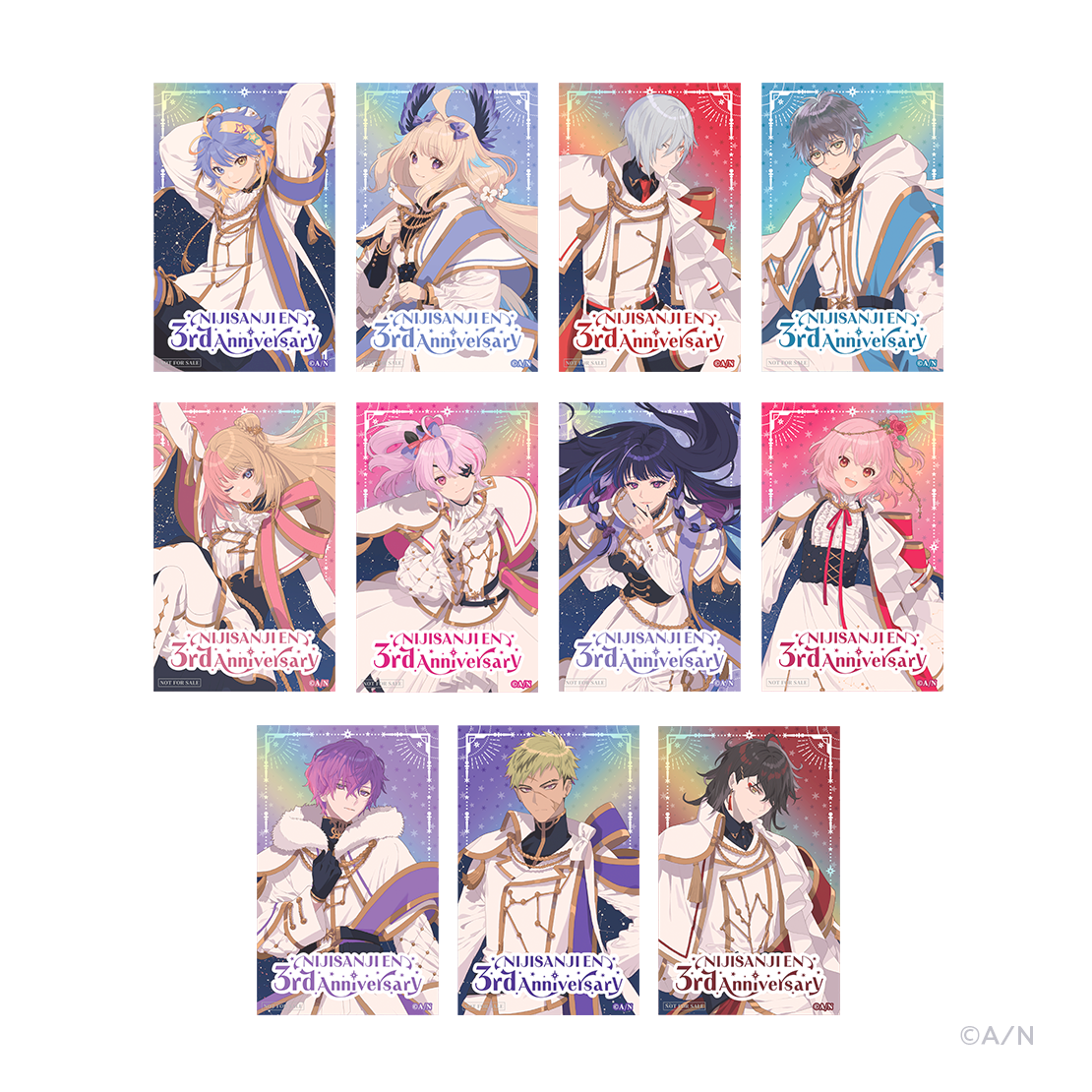 【NIJISANJI EN 3rd Anniversary】アクリルスタンド