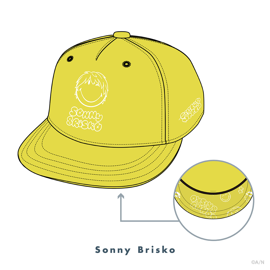 【NIJISANJI EN×SmileyWorld】キャップの商品画像