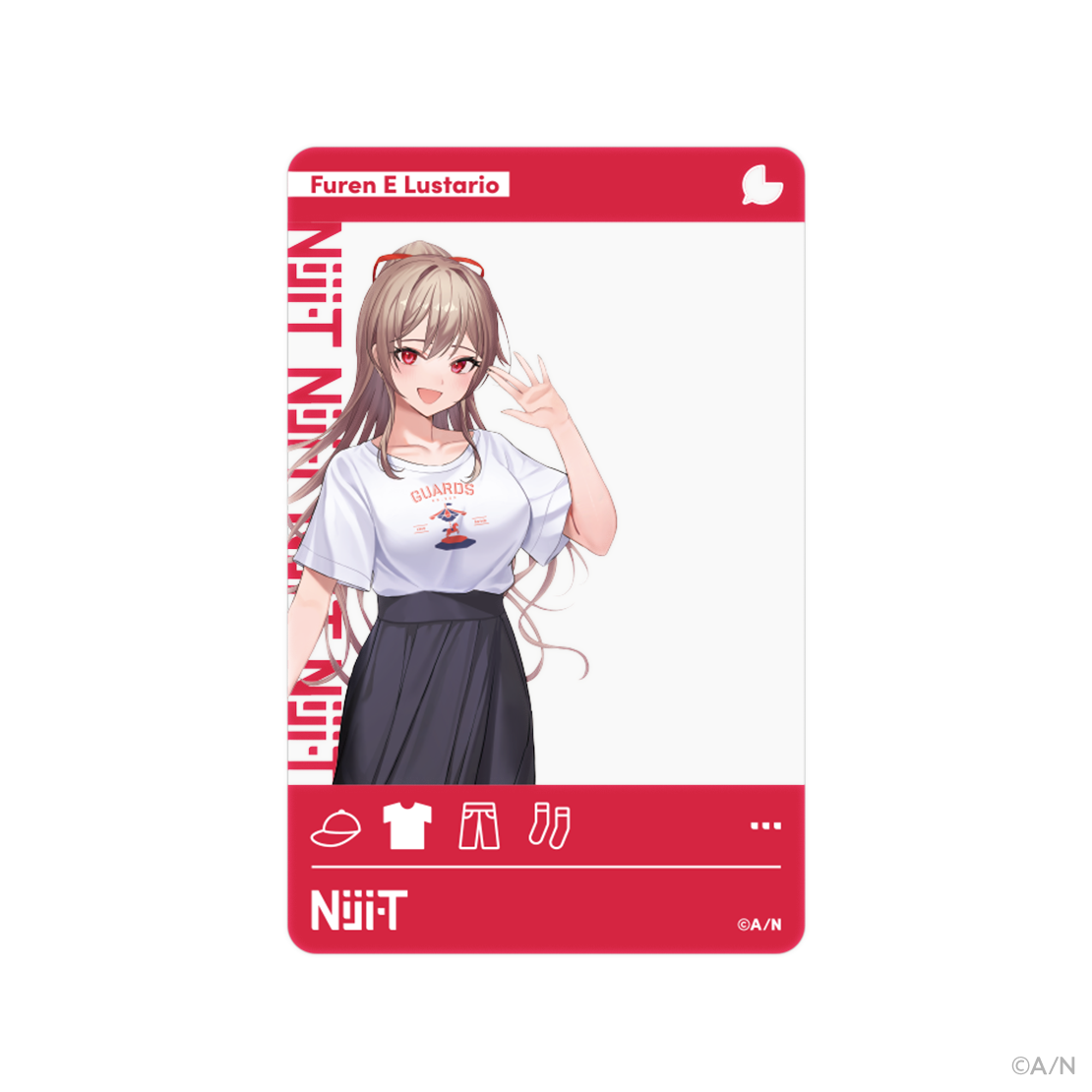 にじさんじライバーモデルTシャツ【第6弾】 フレン・E・ルスタリオの商品画像
