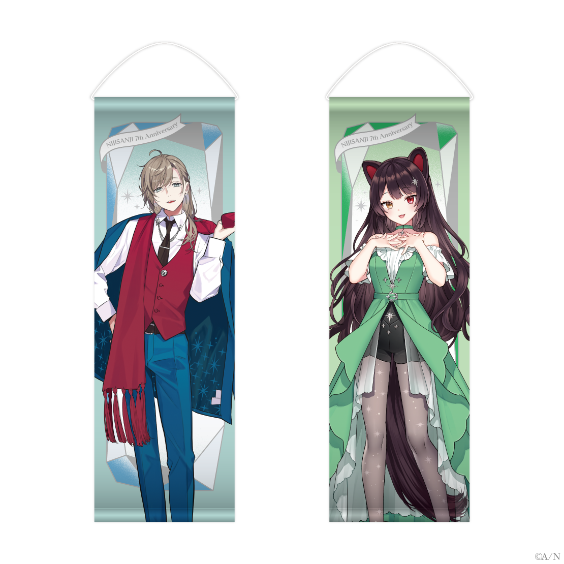 【にじさんじ 7th Anniversary】ハーフタペストリー 三枝明那