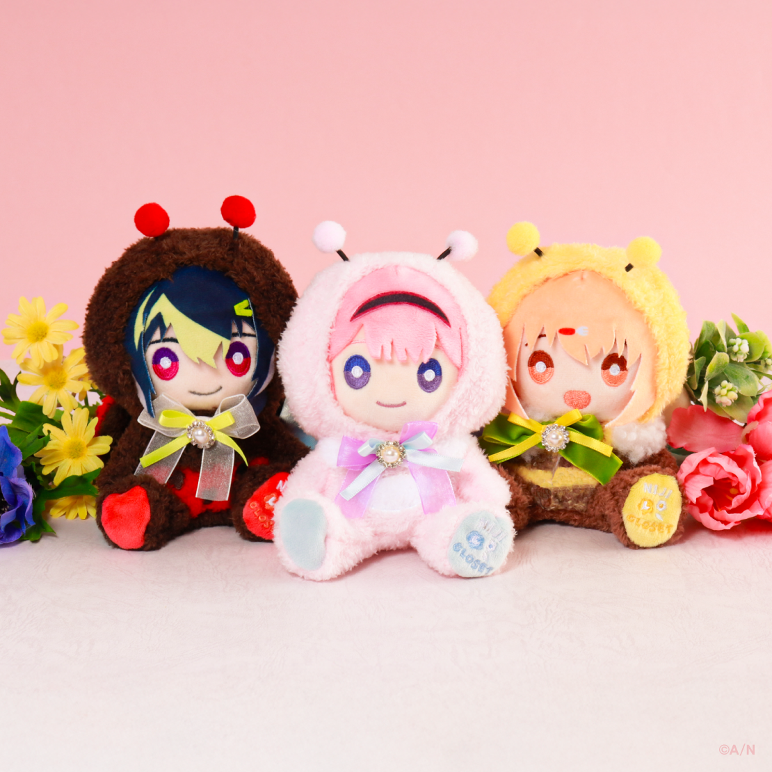 【Blooming!】にじぬいおすわりきぐるみ 【にじいろクローゼット】の商品画像