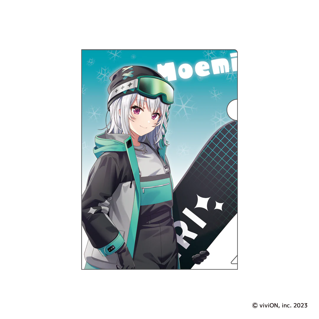 あおぎり高校 ゲレンデマジックがあるって本当ですか！？ A4クリアファイル 【萌実】の公式画像