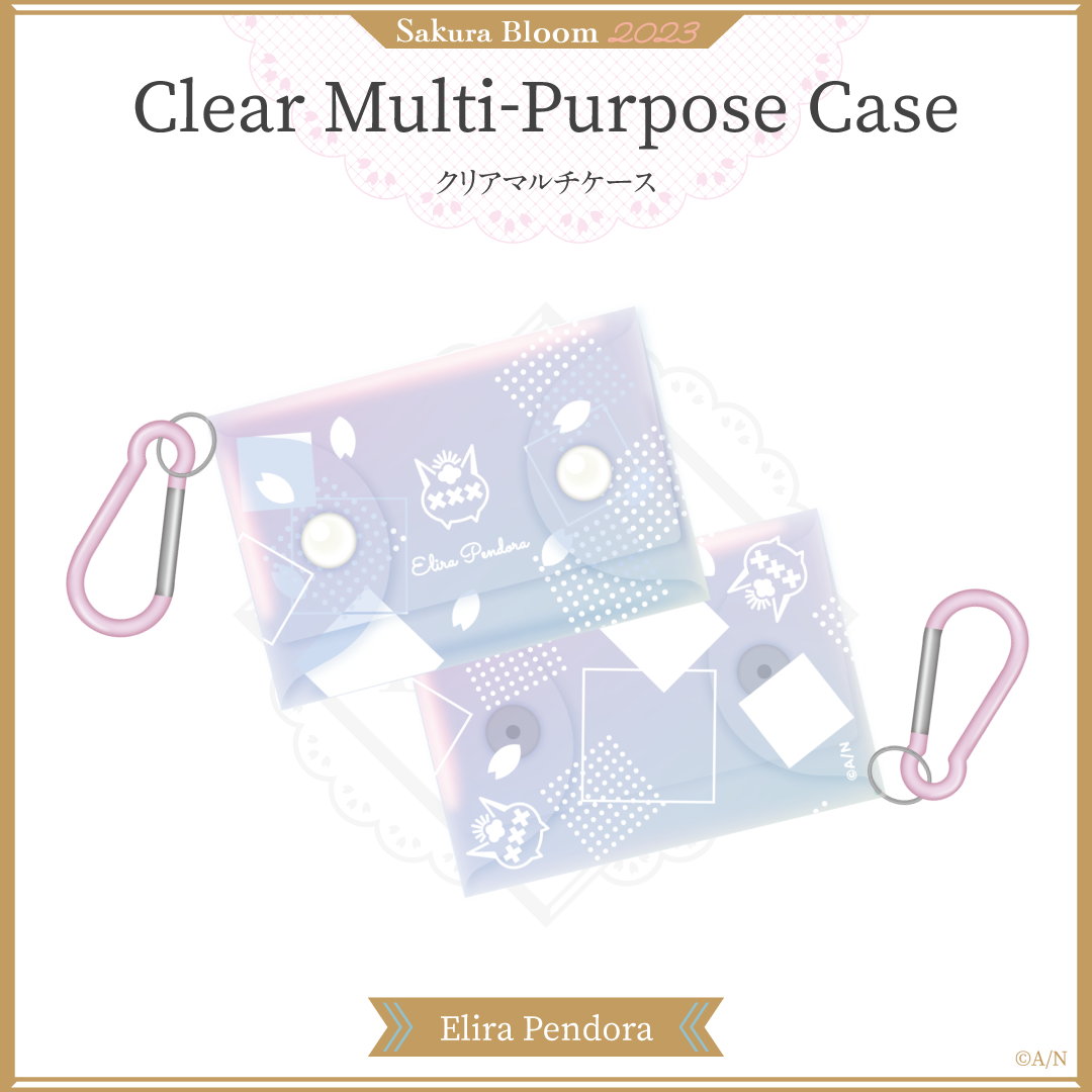【Sakura Bloom 2023】クリアマルチケースの商品画像