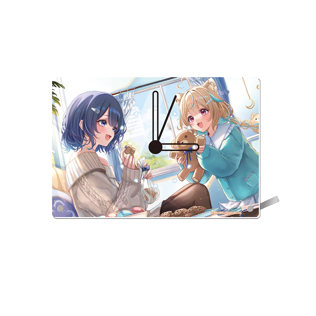 ミリプロ ホワイトデーコレクション 2026 アクリルクロック