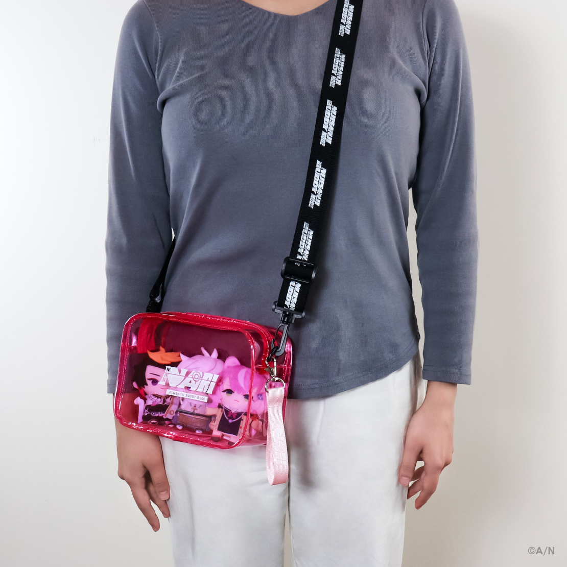 【NIJISANJI Buddy Mode Type:Shu, Kagetsu & Nari】クリアショルダーバッグの商品画像