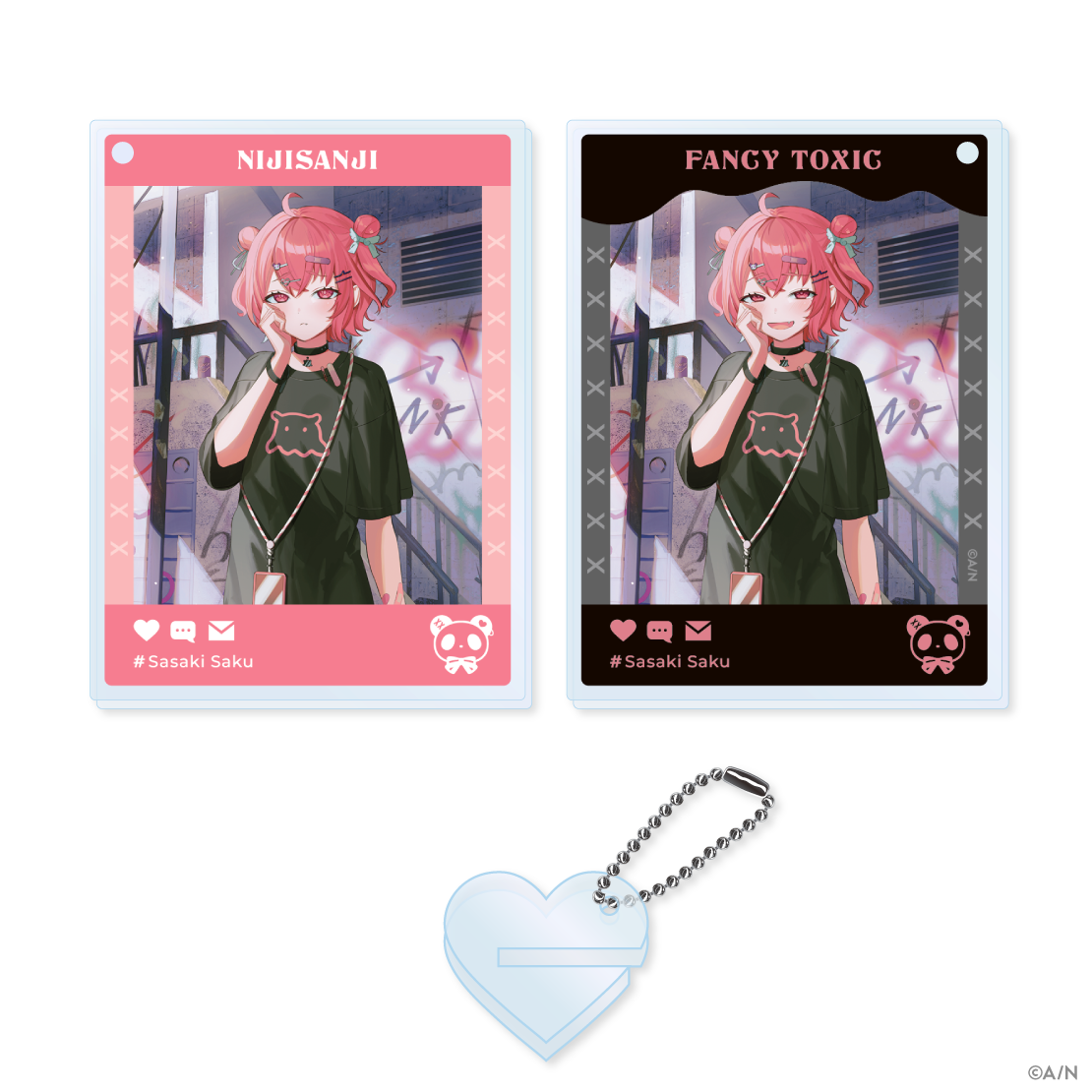 【FANCY TOXIC】両面アクリルキーホルダースタンドの商品画像