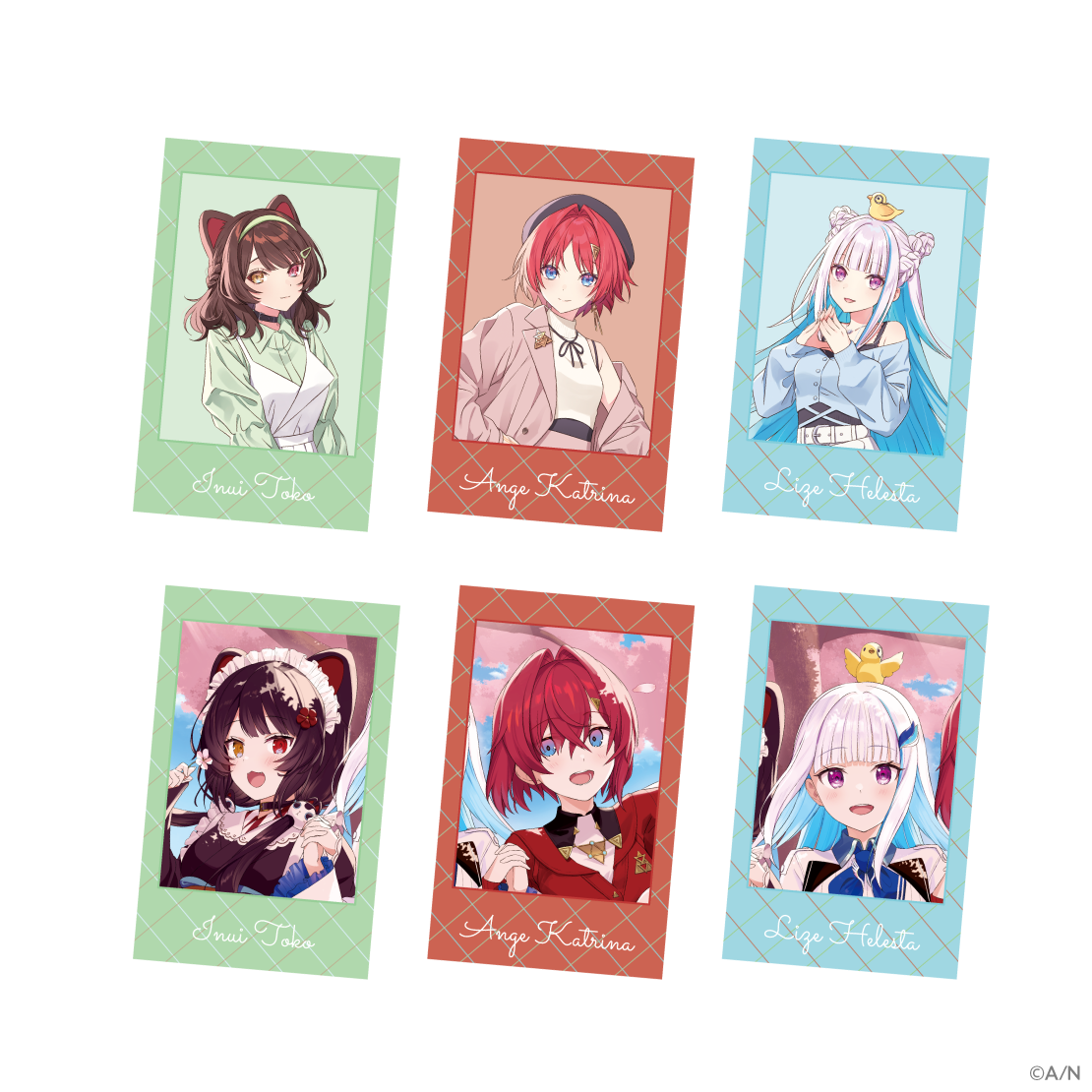 【さんばか 5th Anniversary】ランダムチェキ風カードの公式画像