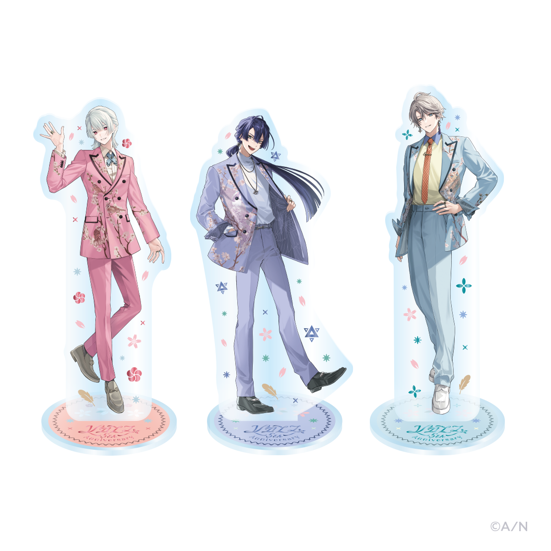 【VΔLZ 5th Anniversary】箔押しアクリルスタンド 弦月藤士郎