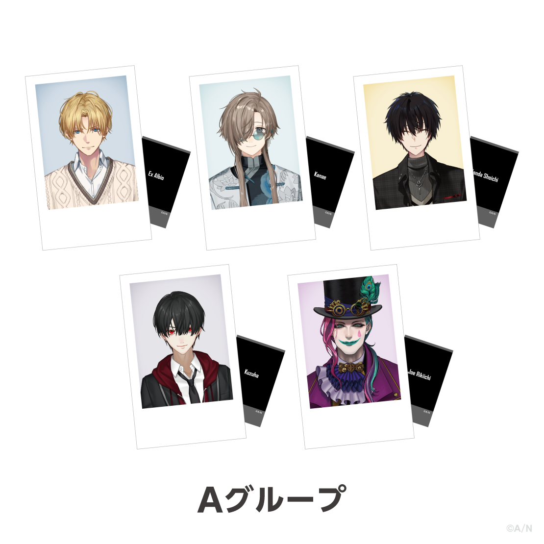 【Another Style Goods vol.1】ランダムチェキ風カード Aグループの公式画像