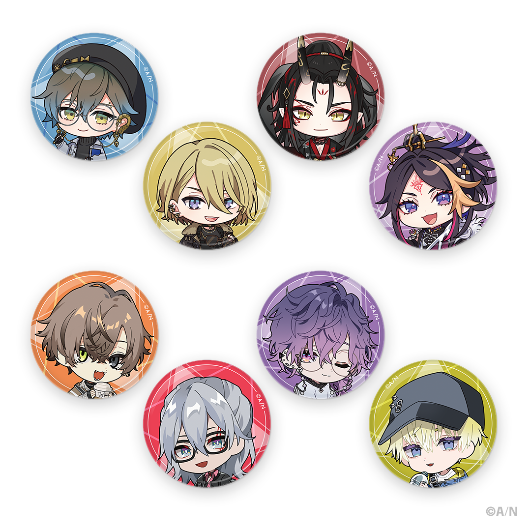 【Luxiem＆Noctyx Chibi-Style】ランダムミニ缶バッジの公式画像