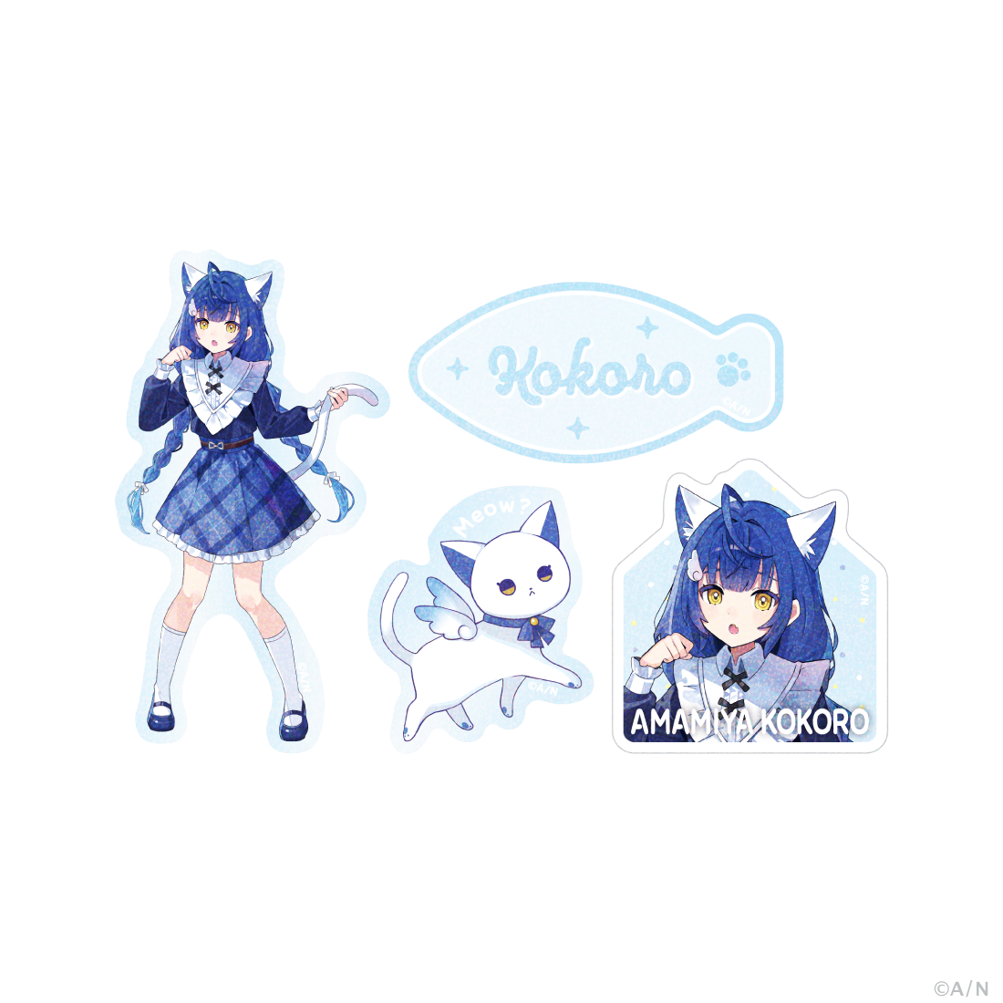 【わんにゃんdays vol.2】クリアステッカーセットの商品画像