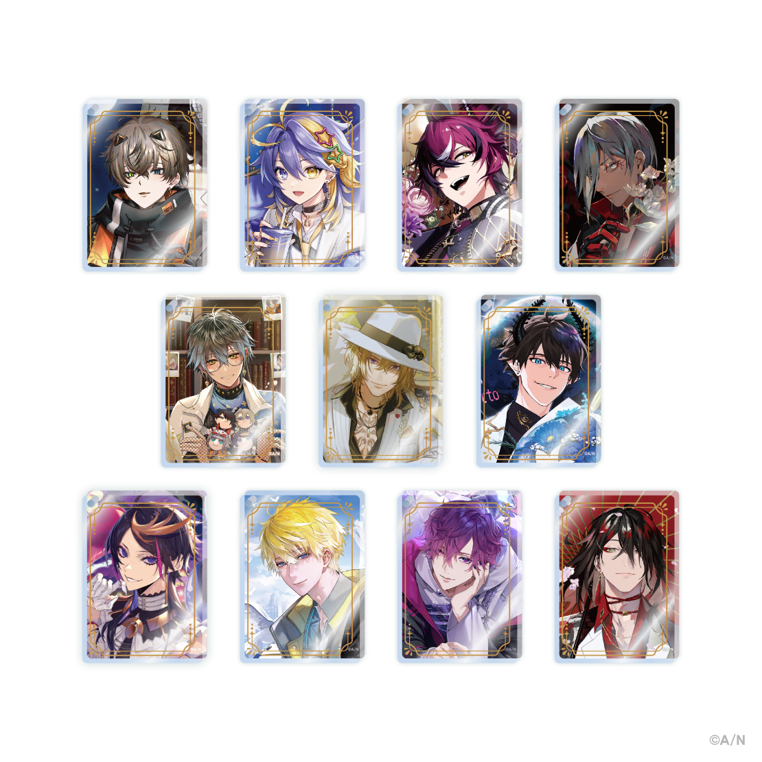 【NIJISANJI EN Nostalgia Collection】アクリルブロックキーホルダー Bグループ 【NIJISANJI EN Nostalgia Collection】アクリルブロックキーホルダー アルバーン・ノックスの公式画像