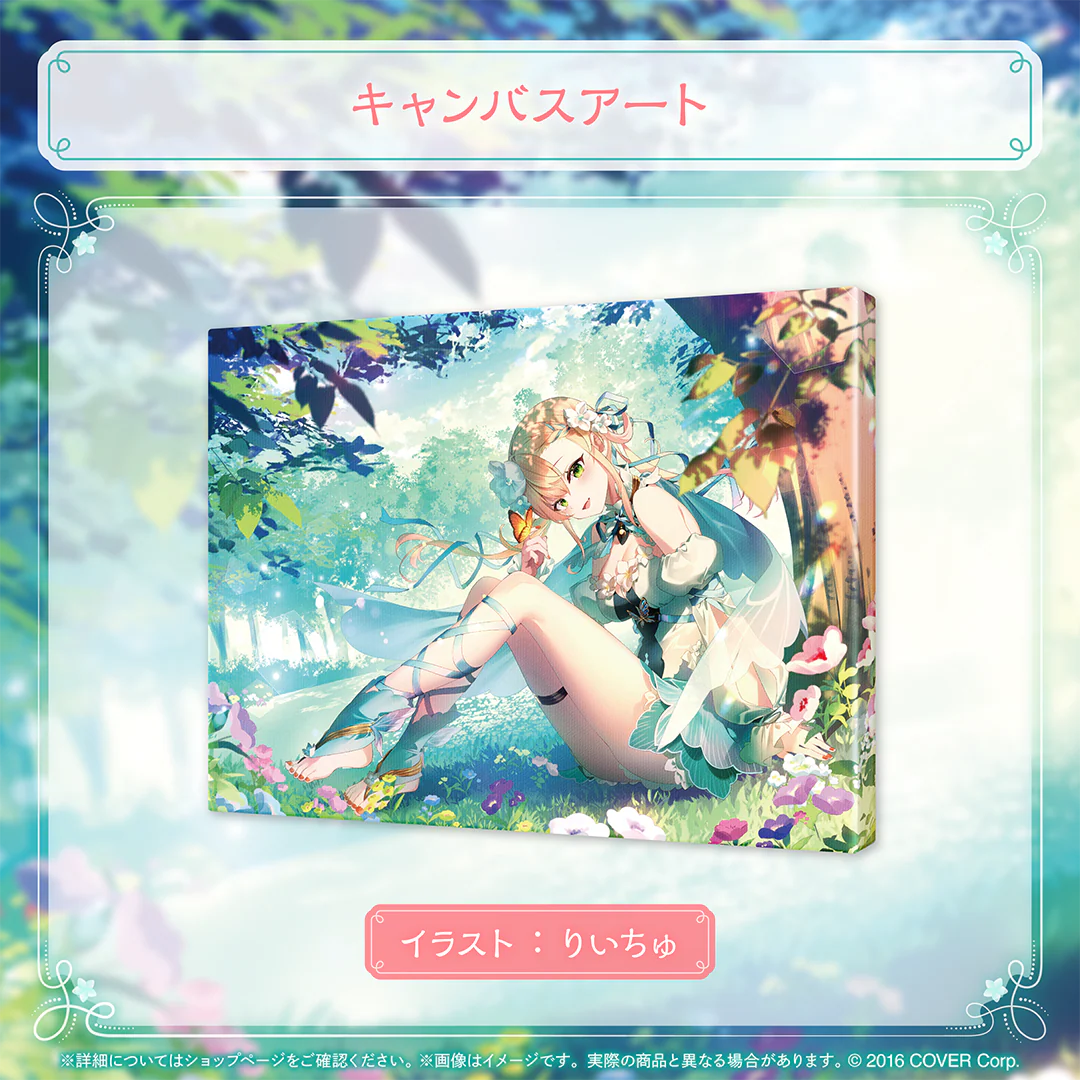 桃鈴ねね 誕生日記念2025 キャンバスアートの公式画像