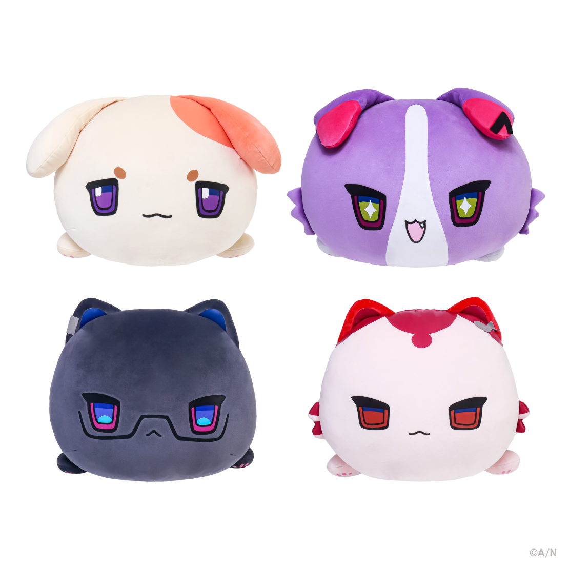 【ぷくぷくわんにゃくしょん!】抱き枕クッション むらさきのこ【にじりとる】